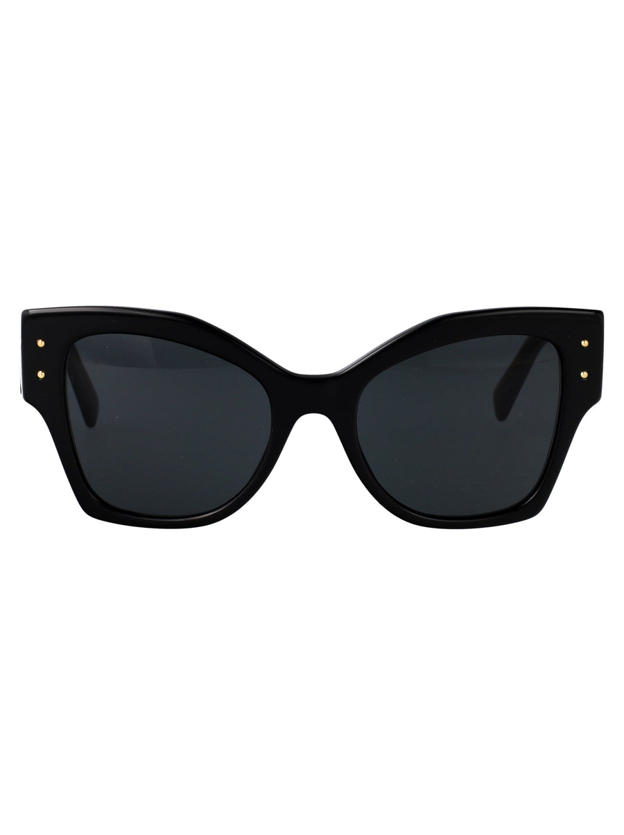Dolce & Gabbana 0dg4478 Acetate Square Sunglasses — Black