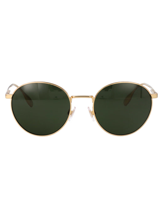 Polo Ralph Lauren 0ph3158 Round Metal Frame Sunglasses — Gold