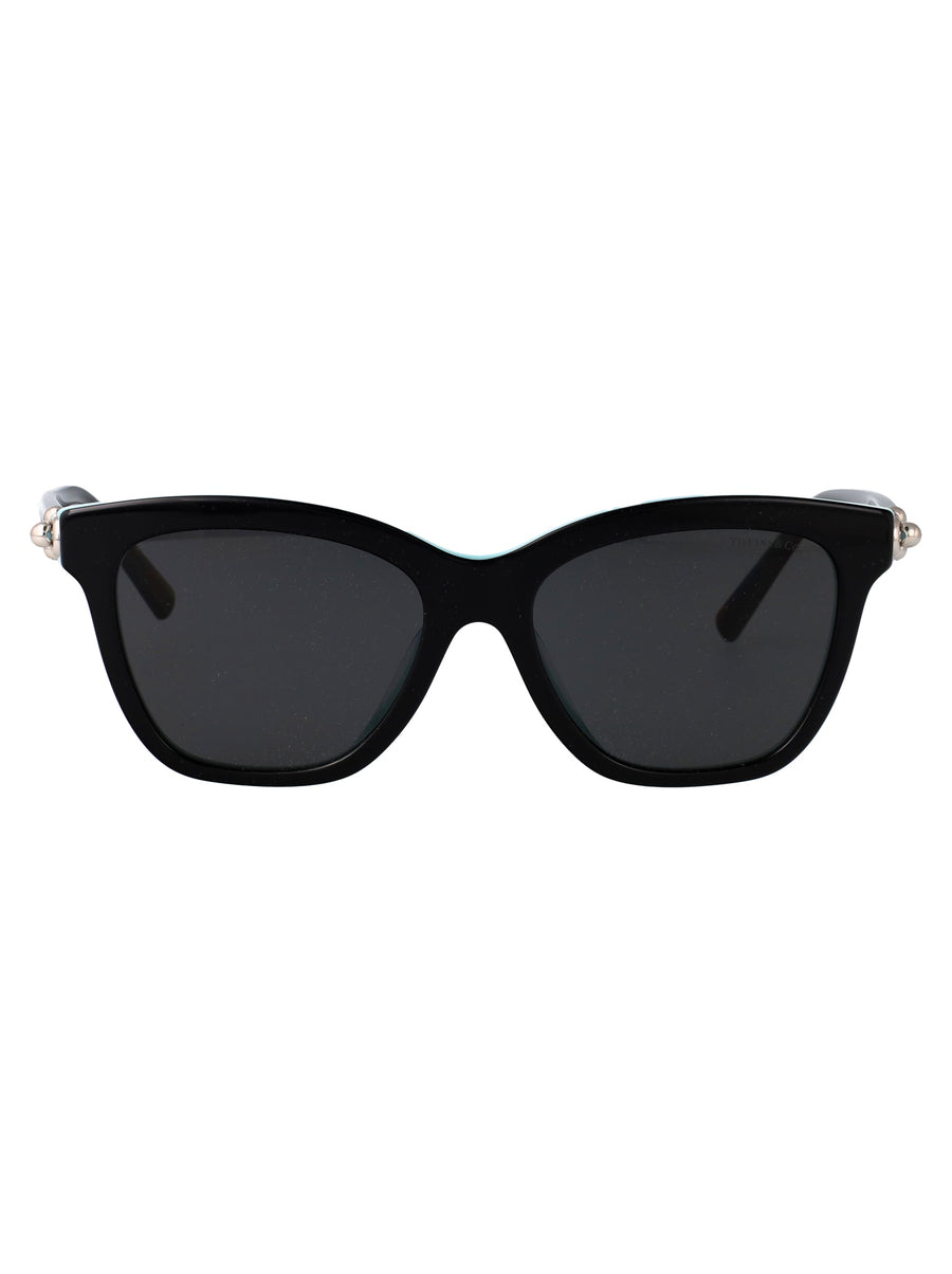 Tiffany & Co. 0tf4241d Cat-Eye Acetate Sunglasses — Black