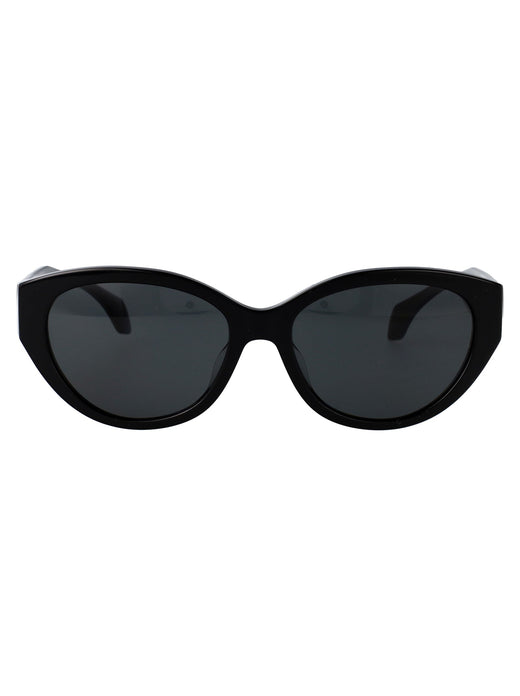 Versace 0ve4495d Black Acetate Cat-Eye Sunglasses —