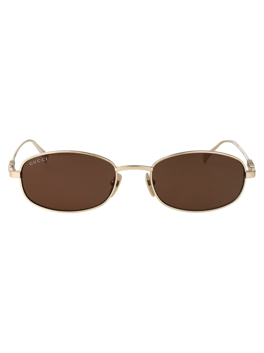 Gucci Gg1940s Gold Metal Sunglasses —