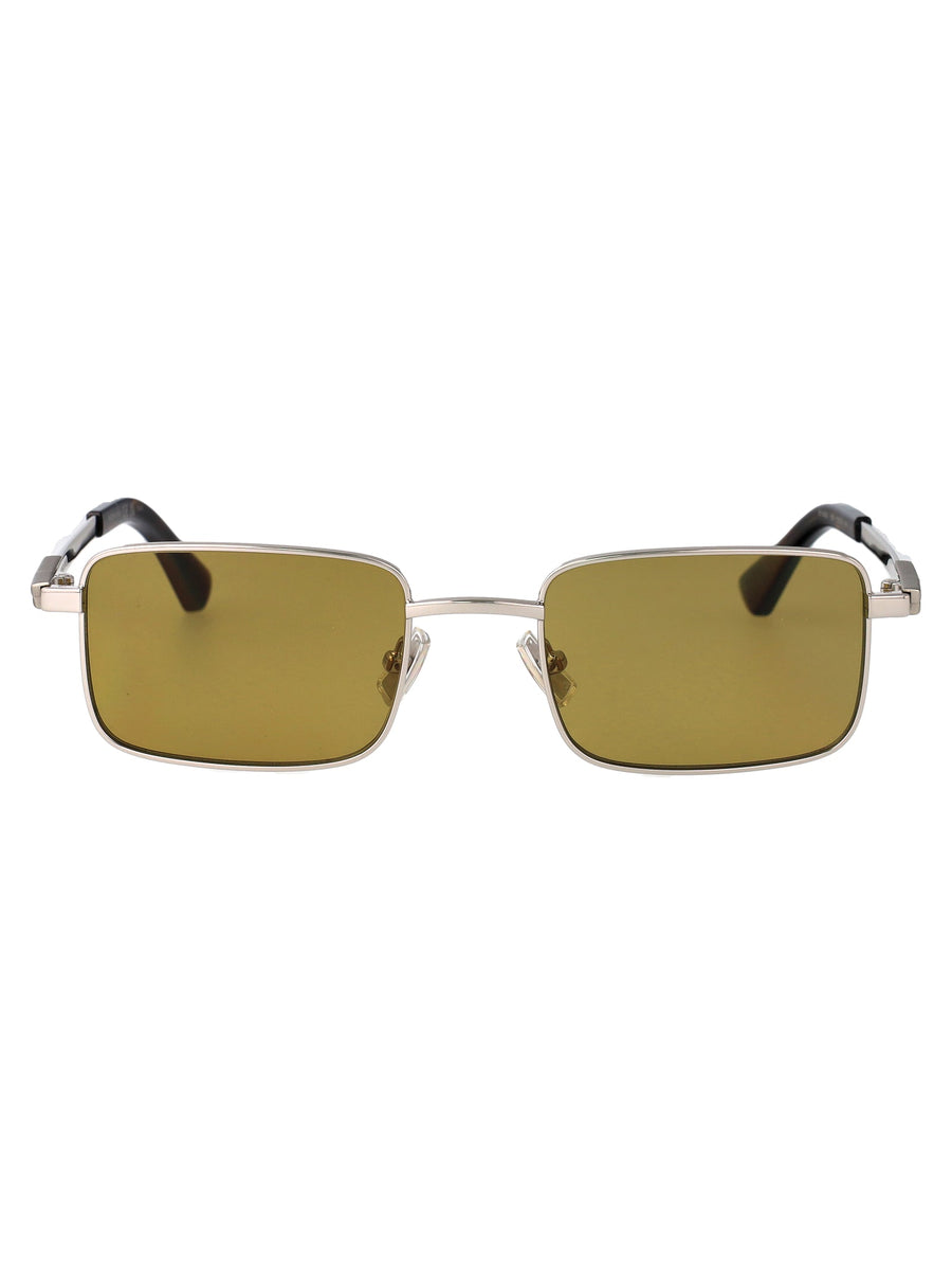 Bottega Veneta Bv1469s Sunglasses — Silver Metal
