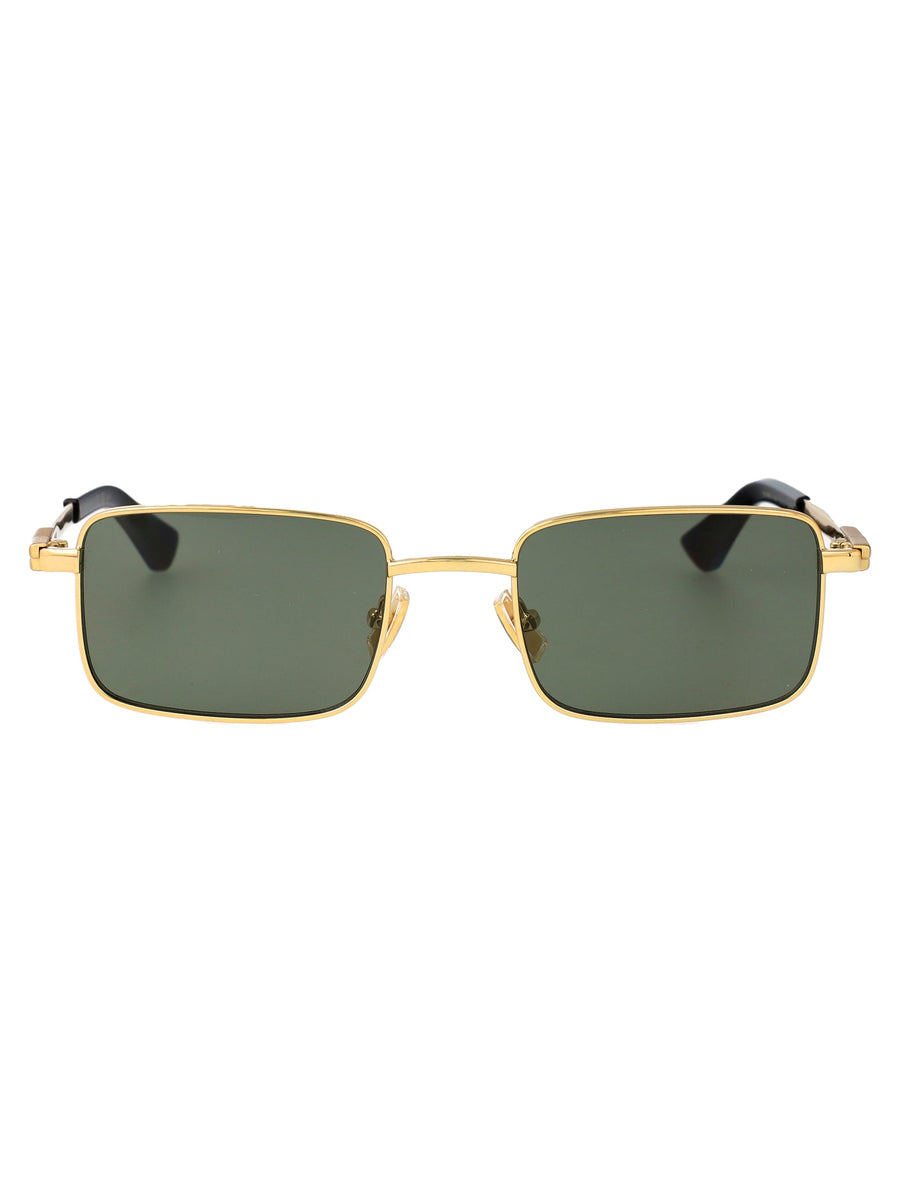 Bottega Veneta Bv1469s Sunglasses — Gold Metal