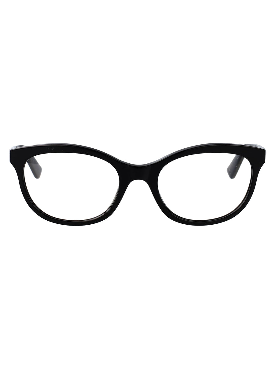 Alexander Mcqueen Am0569o Black Acetate Cat-Eye Sunglasses —