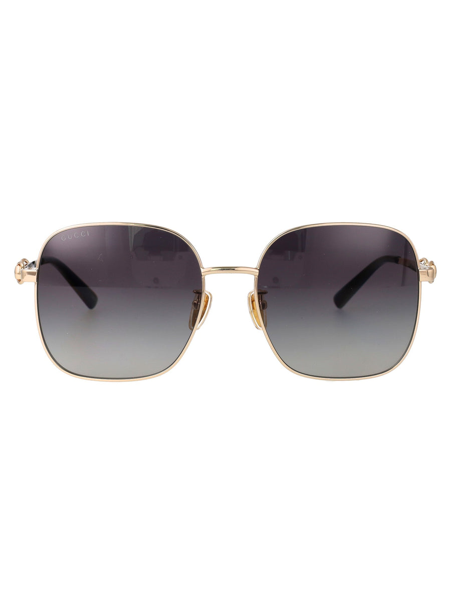 Gucci Gg2053s Gold Metal Square Sunglasses —