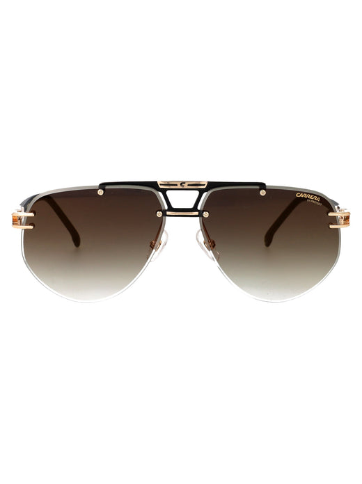 Carrera Gradient Lens Sunglasses — Black Metal