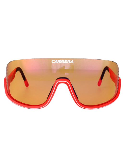 Carrera Carreraeyedra Polyamide Shield Sunglasses — Red Inj-gril