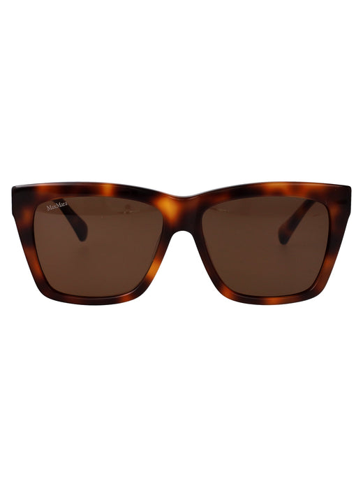 Max Mara Mm0193 Tortoiseshell Acetate Sunglasses — Brown