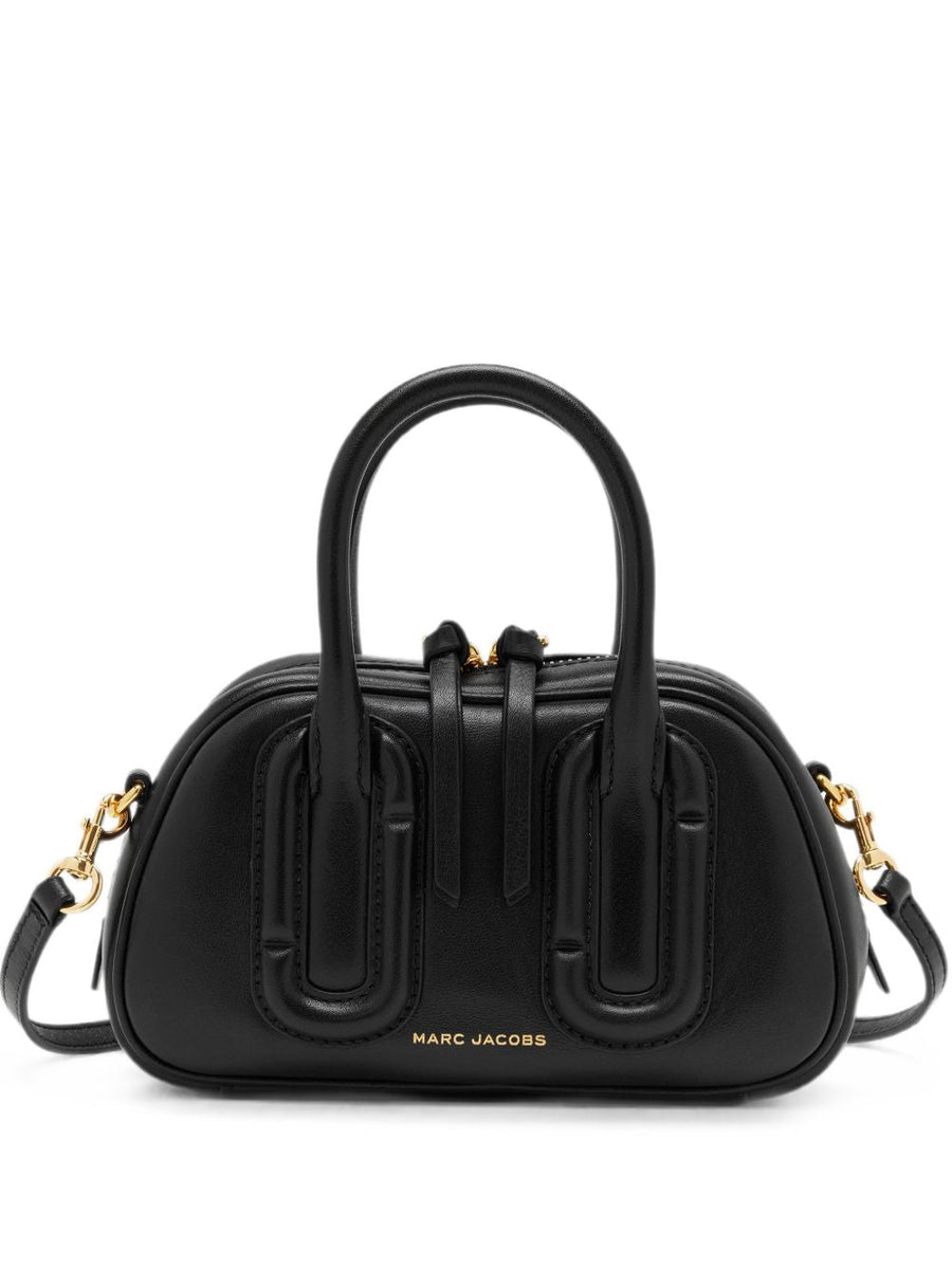 Marc Jacobs Bauletto Top Handle Bag — Black Hand