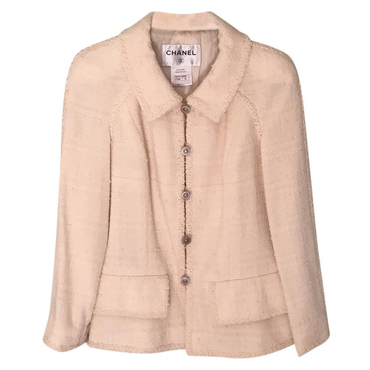 Chanel Cream Tweed Jacket