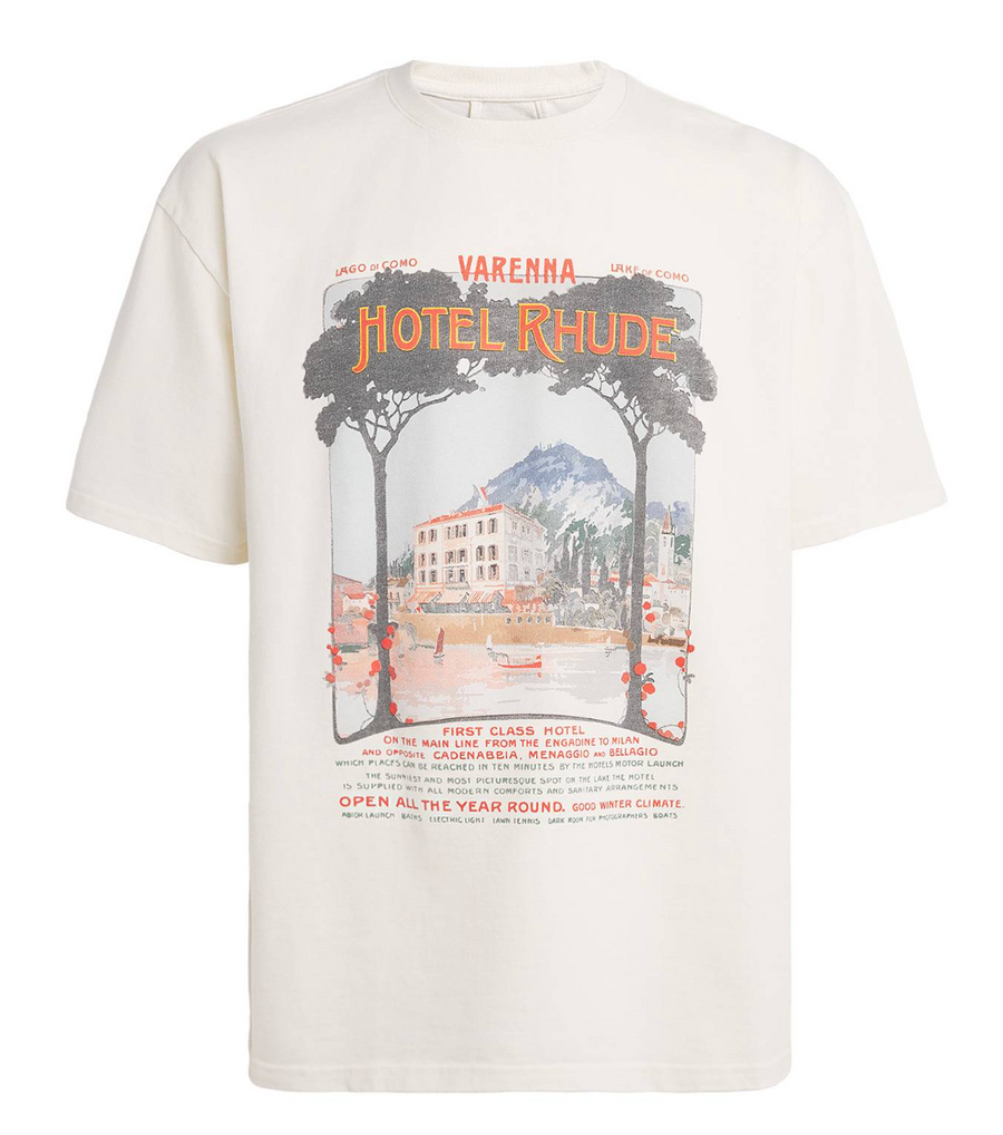 Rhude x Harrods Cotton Hotel Rhude T-Shirt