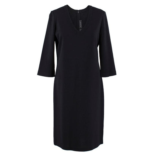 St. John Black Knit Dress