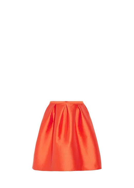 Olivia satin-twill skirt
