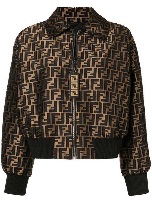 Zucca Monogram Bomber Jacket