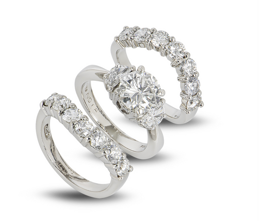 Platinum Diamond Bridal Set