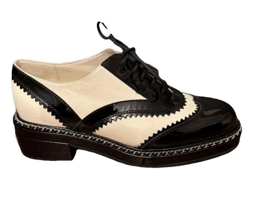Chanel Leather Brogues