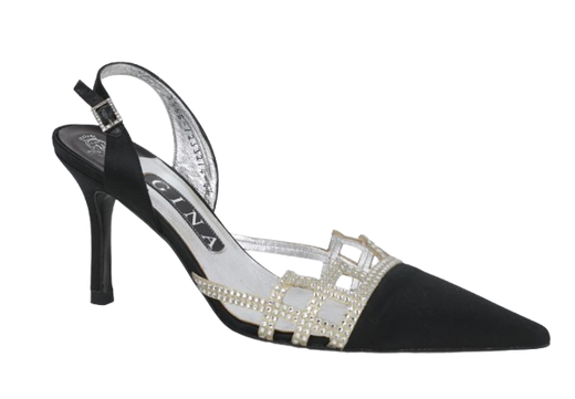 Crystal Embellished Slingback Sandals