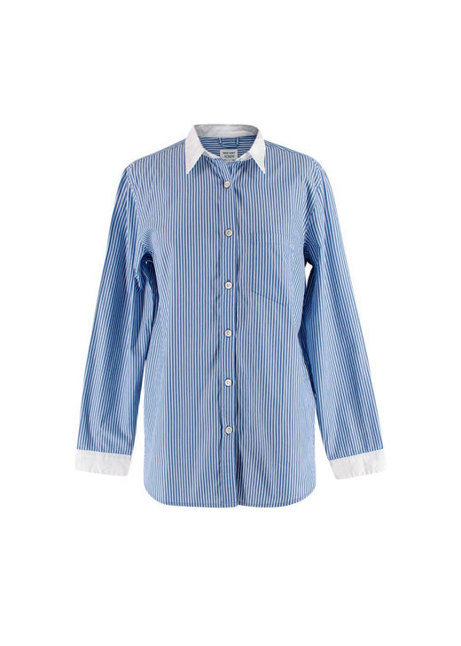 Blue & White Striped Shirt