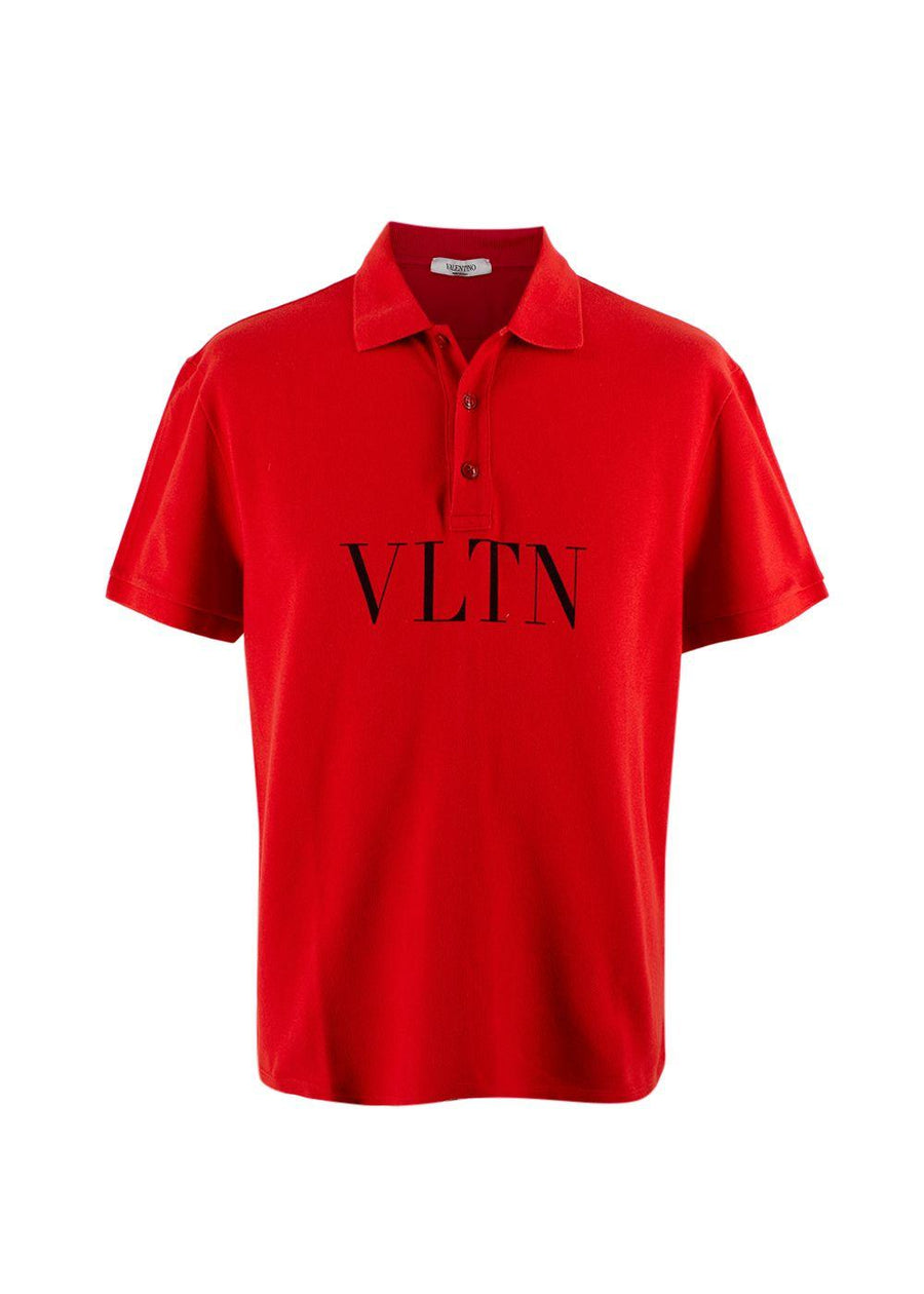 Valentino Red VLTN Polo Shirt