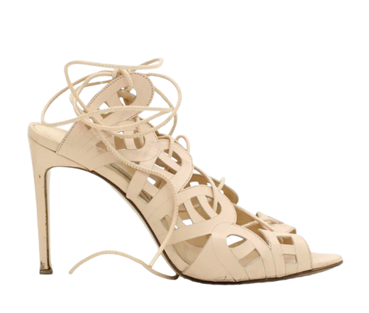 Laser Cut Leather Sandals