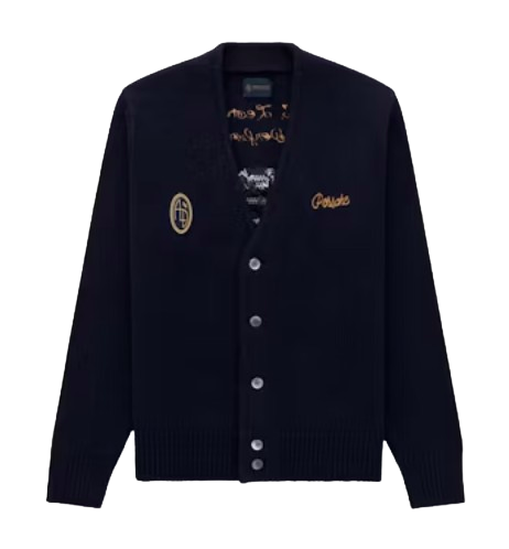 Porsche x ALD Aime Leon Doré Navy Cardigan