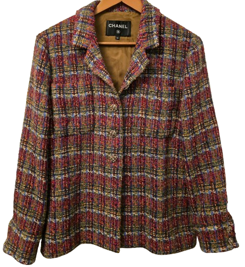 Chanel Multi Tweed Jacket 2022