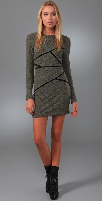 Preen By Thorton Bregazzi Runway Moss Lace Chelsea Dress