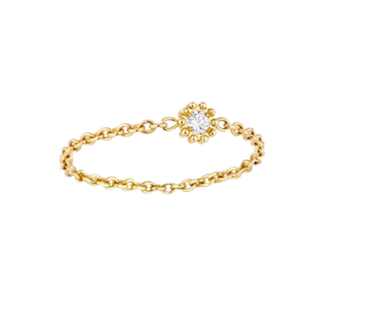 Dior Mimirose Diamond Chain Ring