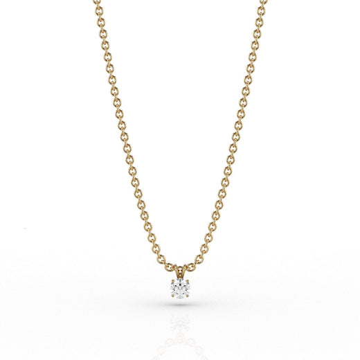 Sky Diamonds Luna 0.13ct Pendant in 9ct Yellow Gold