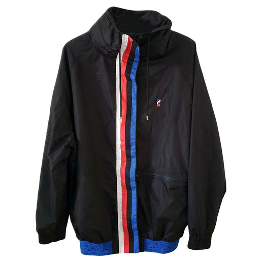 P E Nation black zip up running jacket