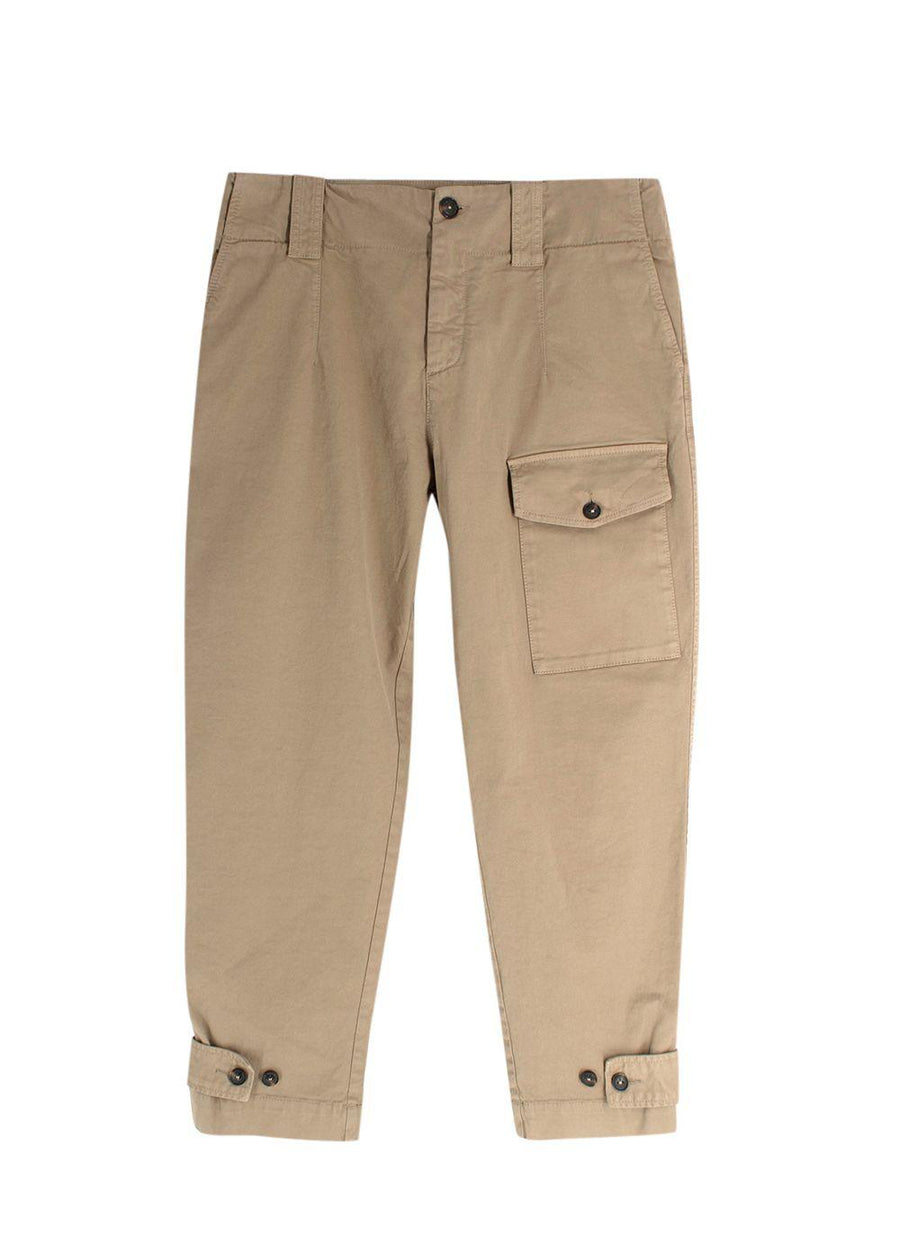 Pinko Khaki Cargo Trousers