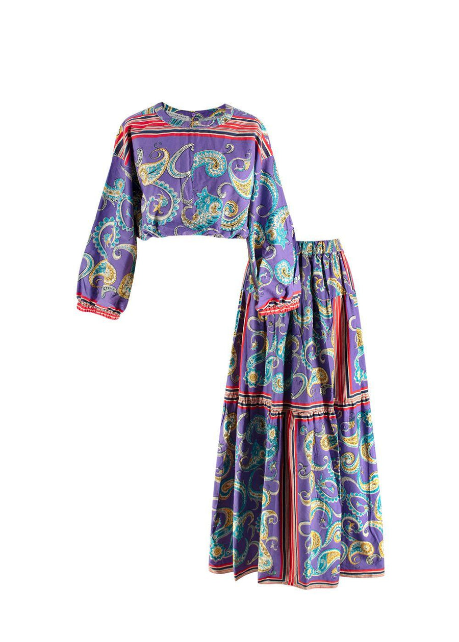 Philosophy Di Lorenzo Serafini Purple Two Piece Set