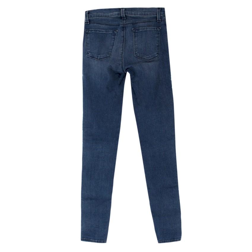 J Brand Liberty Mid Wash Blue Skinny Jeans