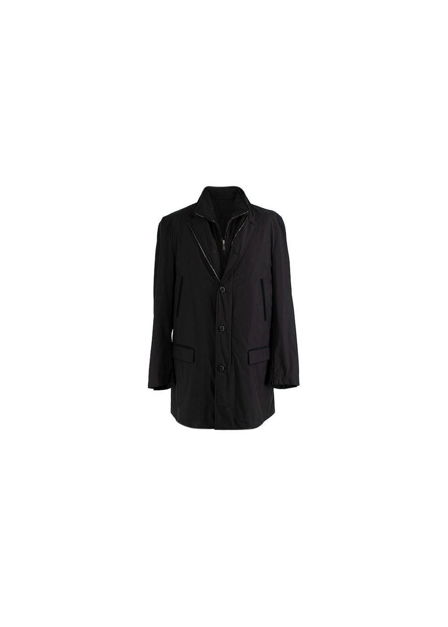 Double Layer Black Jacket