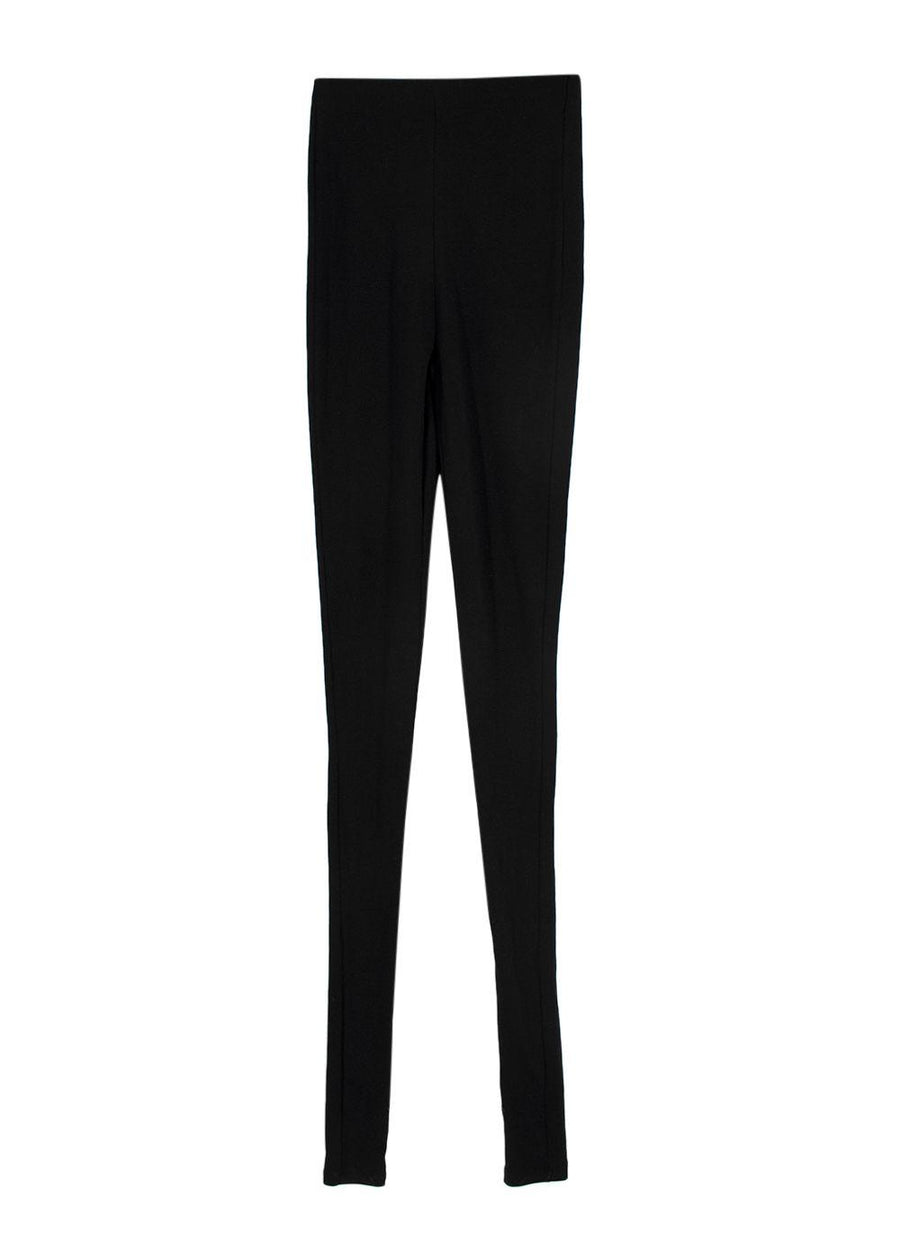 Raey Cotton Jersey Black Leggings