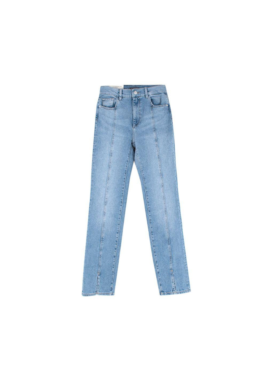 Vintage wash denim Patti straight leg jeans