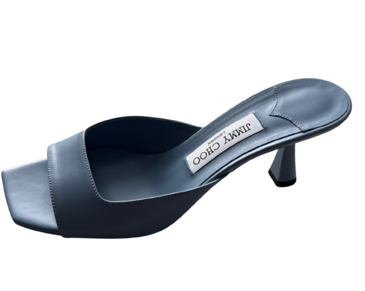Jimmy Choo Skye 70 Mules in Blue