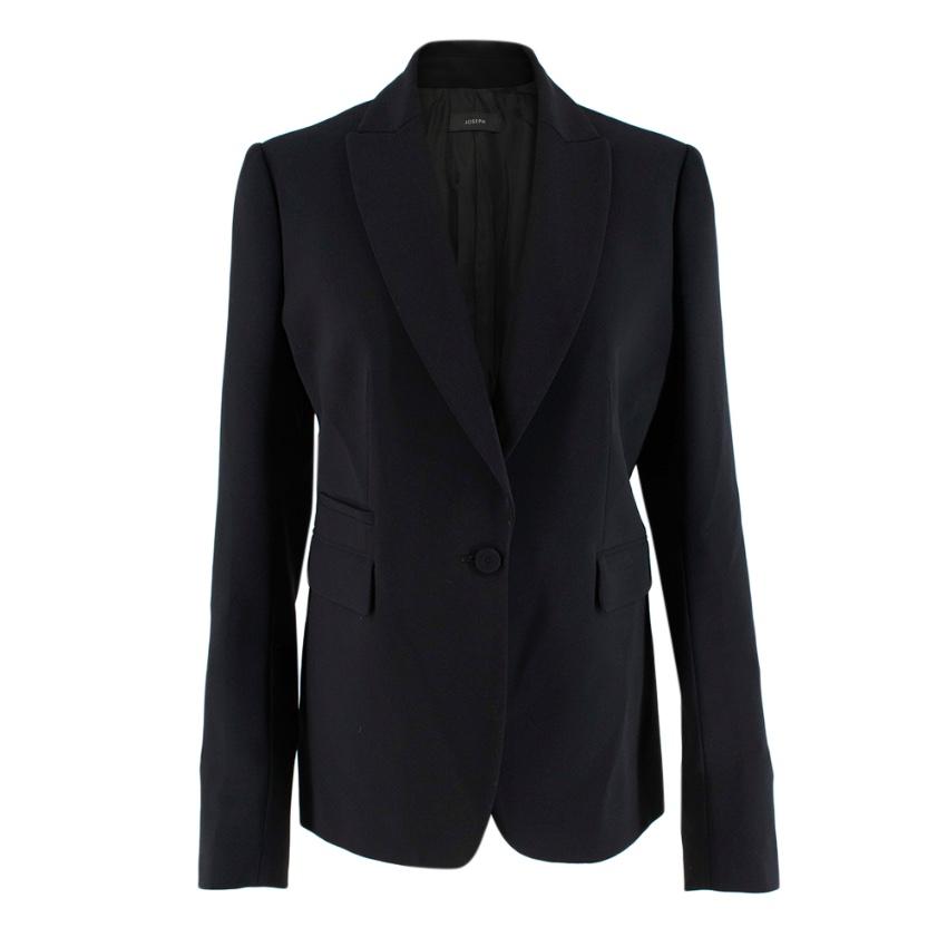 Joseph Black Single Breasted Blazer