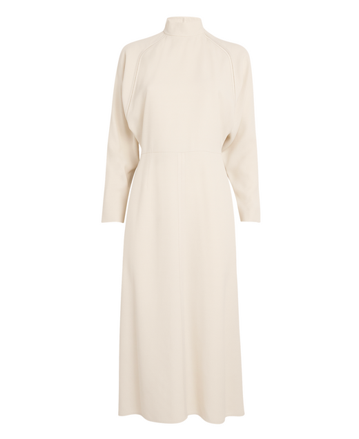 Agnona Batwing-Sleeve Midi Dress