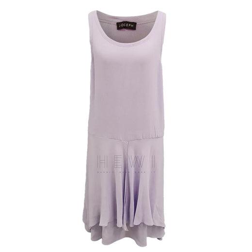 Joseph scoop-neck lilac dress