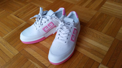 Givenchy Pink and White 1TR Sneakers
