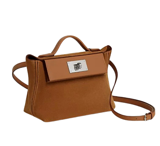 Hermés Tan 24/24 21 Grizzly Bag