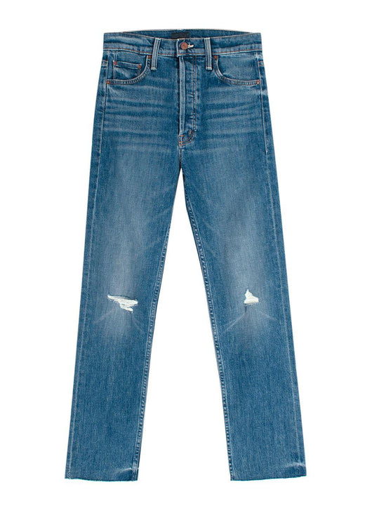 Mother The Tomcat Ankle Fray Jeans