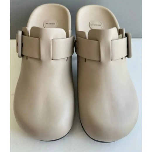 Balenciaga Leather Mallorca Mules