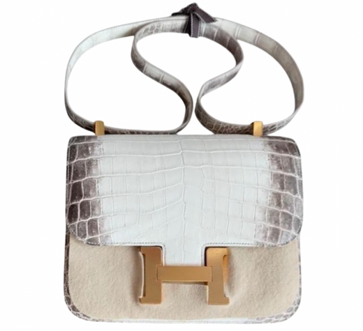 Himalaya Crocodile Constance 24 with Rose Gold Hardware
