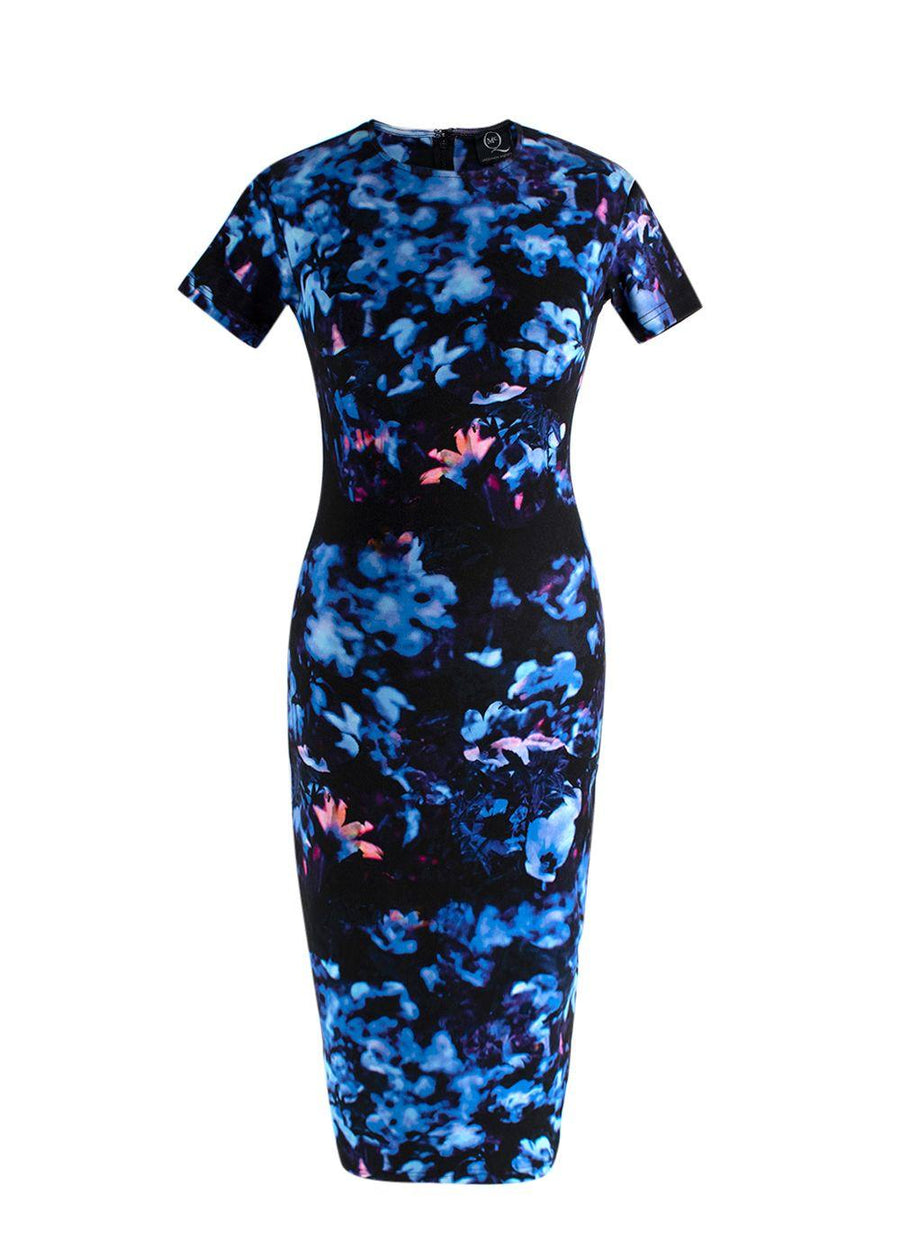 Alexander McQueen MCQ Floral Bodycon Dress