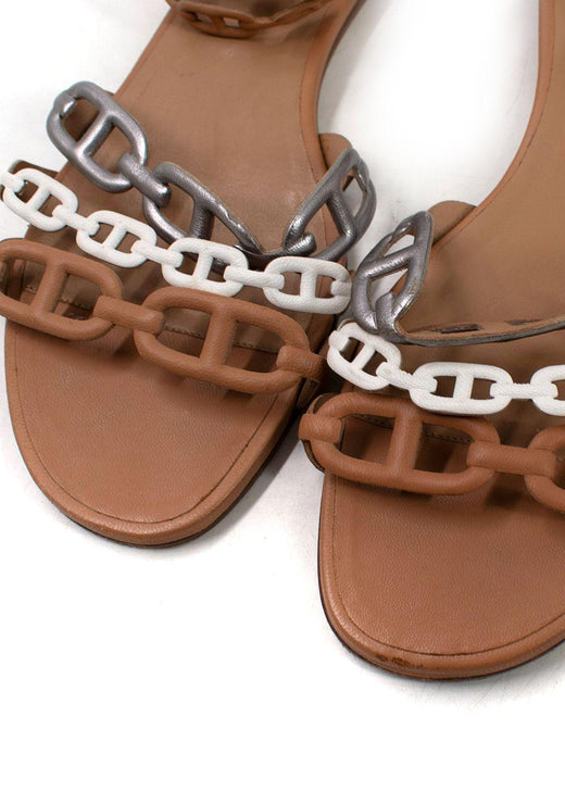 Hermes Beige Kaliste Sandal
