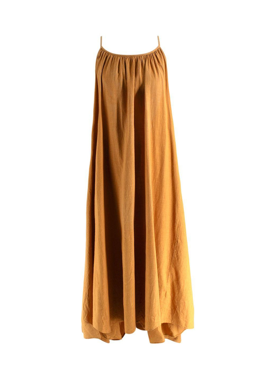 A Perfect Nomad Turmeric Loose Organic Cotton Dress