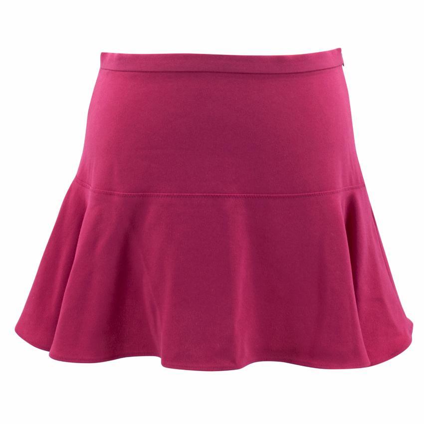 Joseph Pink Crepe Stretch Mini Skirt