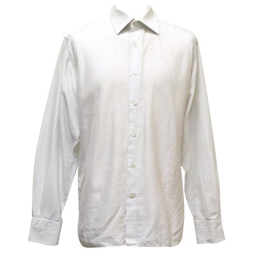 Kilgour White Pinstripe Shirt